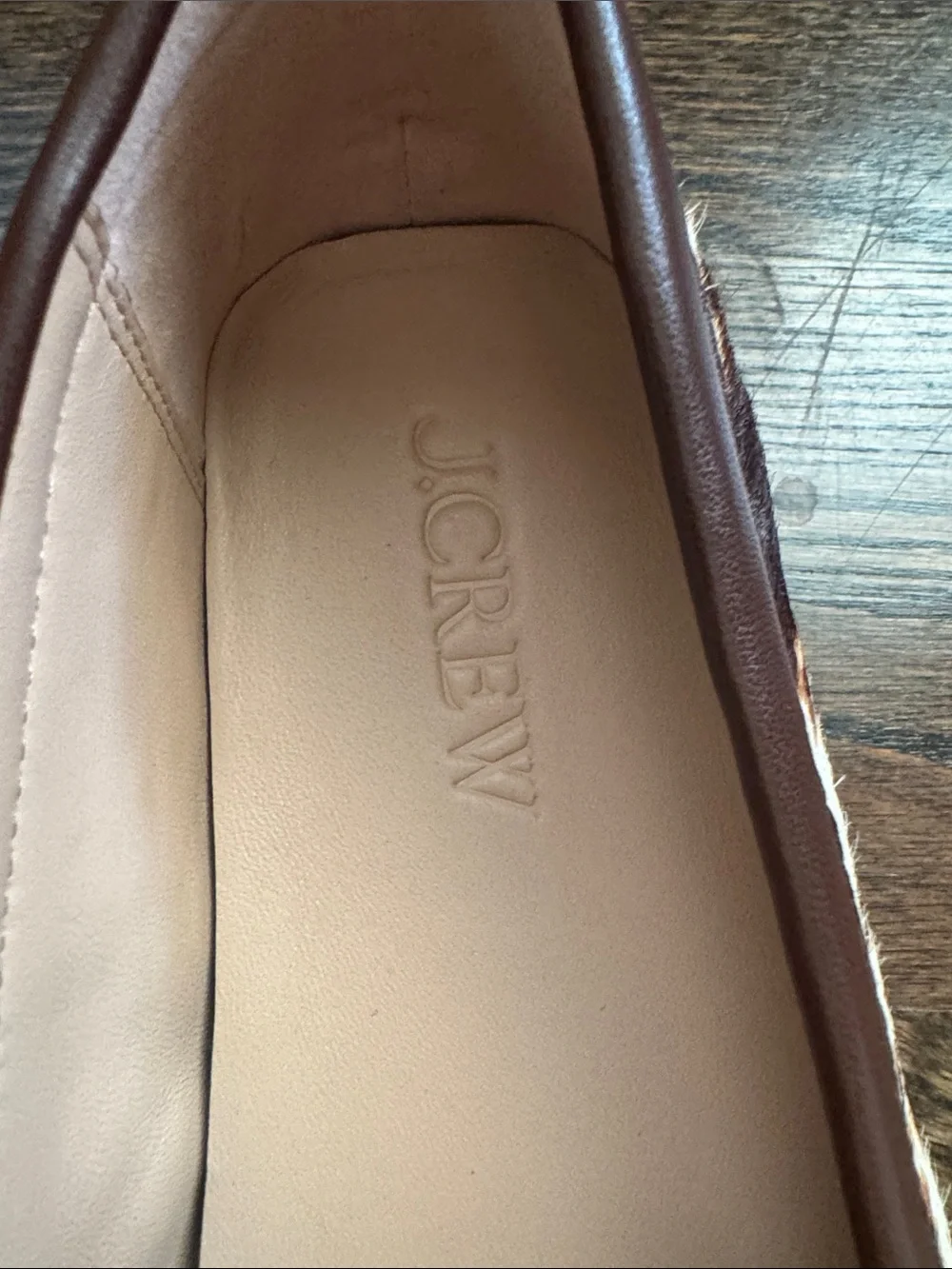 J. Crew coach loafers
